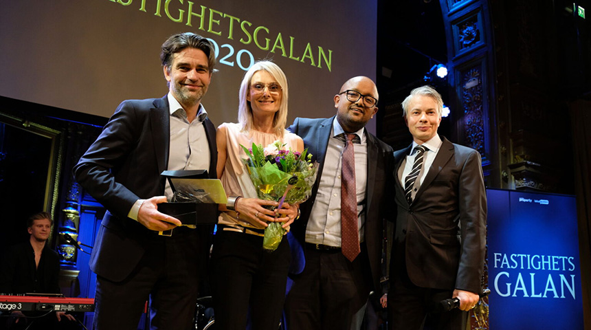 Magnolia Bostad vann pris för Årets Fastighetsbolag Bostad!